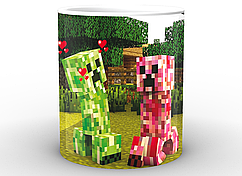 Кухоль GeekLand Minecraft Майнкрафт крипери MС.02.006