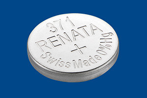 Батарейка Renata 371 Silver Oxide (SR920SW), 1.55V, 1 шт.