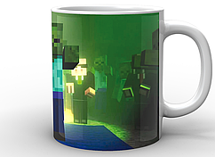 Кухоль GeekLand Minecraft Майнкрафт зомбі MС.02.017