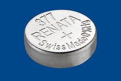 Батарейка Renata 377 Silver Oxide (SR626SW), 1.55V, 1 шт.