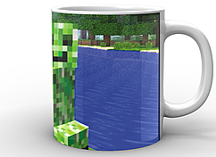 Кружка GeekLand Minecraft Майнкрафт крипер MС.02.020