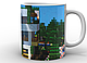 Кухоль GeekLand Minecraft Майнкрафт будинок MС.02.025.686, фото 3