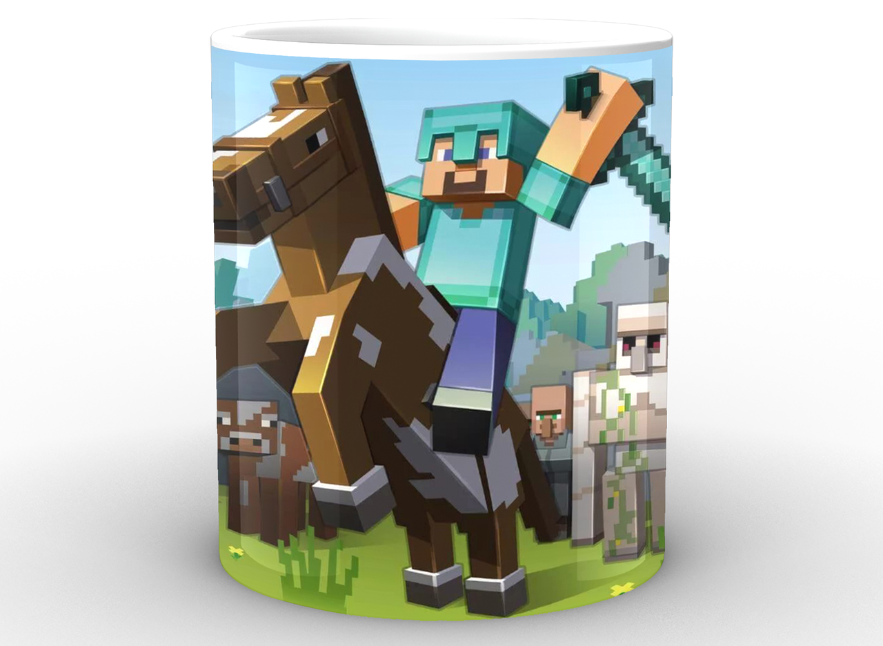 Кухоль GeekLand Minecraft Майнкрафт Стів MС.02.028