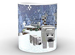 Кружка GeekLand Minecraft Майнкрафт ведмедики MС.02.029