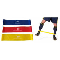 Еспандер для тренування ніг YAKIMASPORT Fitness Loop (набір — 3 шт.)