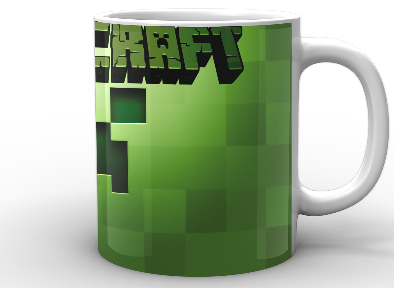 Кружка GeekLand Minecraft Майнкрафт лого MС.02.033 - фото 3 - id-p427335172