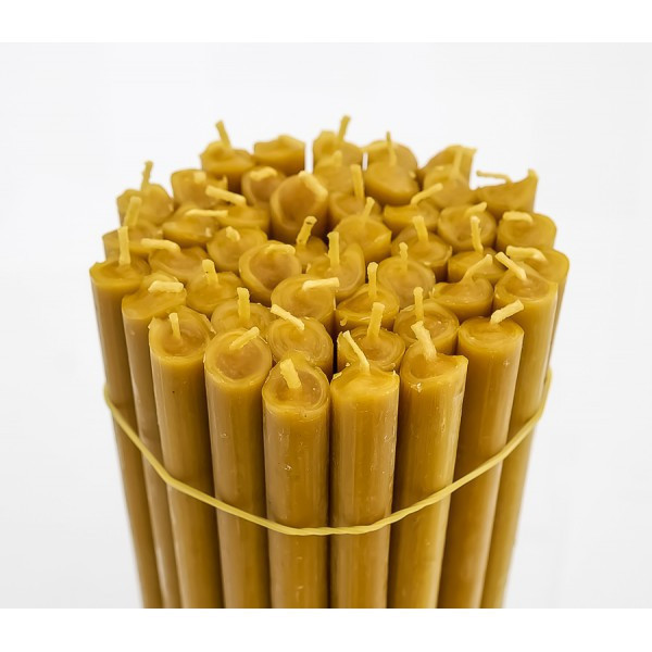 Свічка ритуальна воскова 9 мм х 300 мм, фото 1