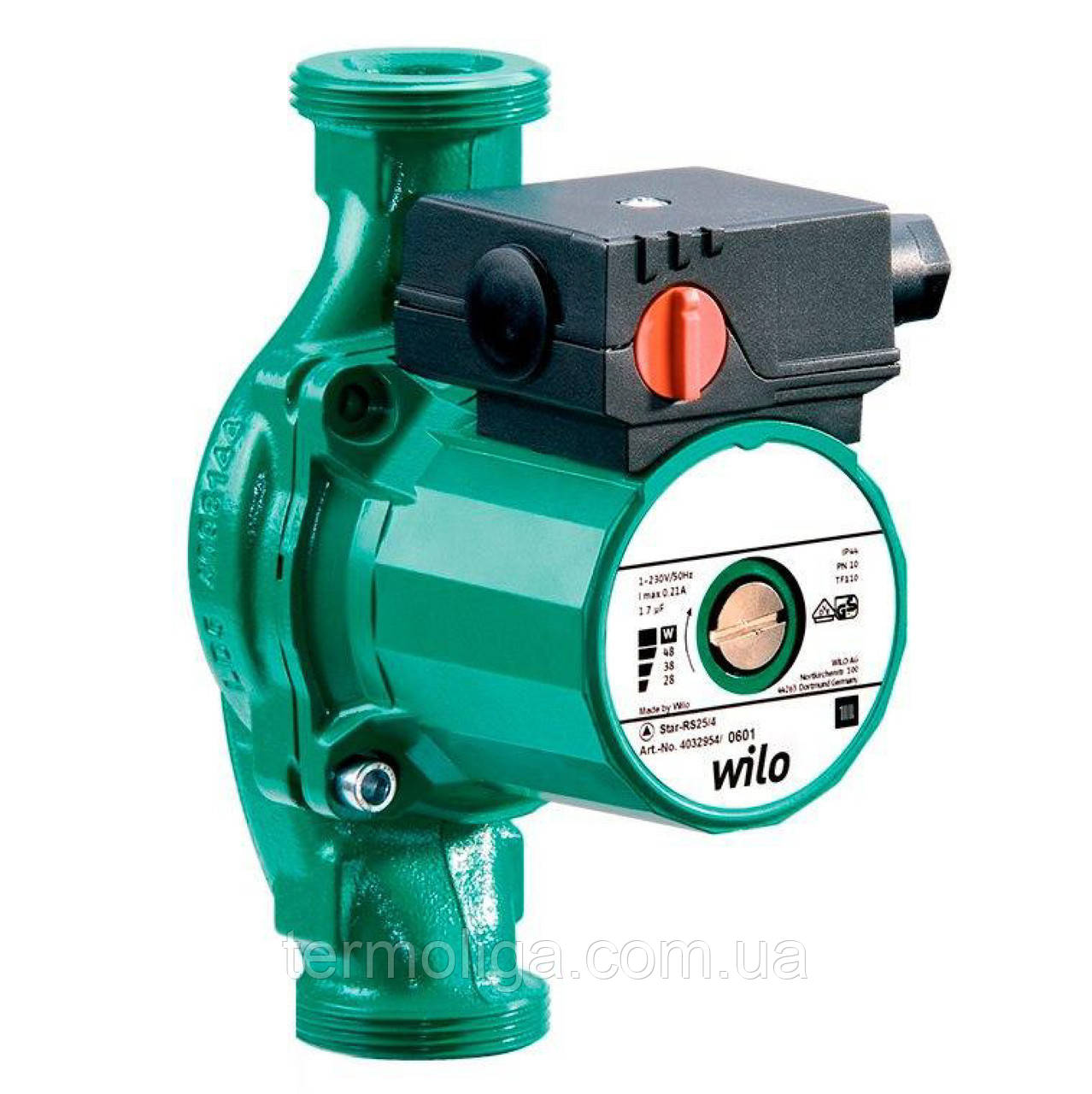 Насос Wilo Star Rs 25-4/180 циркуляційний