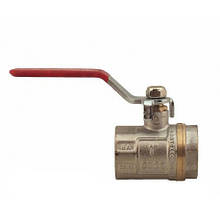 Кран Water PRO 1" ГГ Ручка кульовий латунний (Гайка-Гайка)