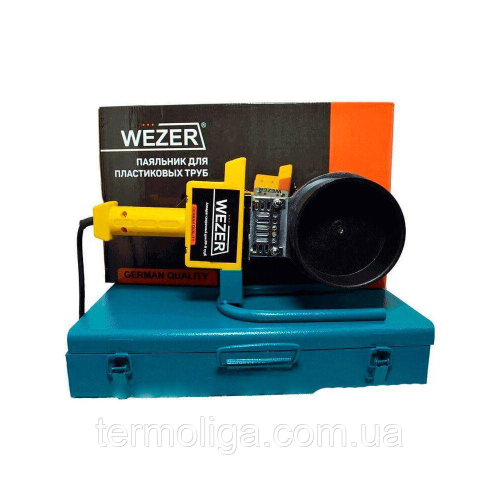 Паяльник плоский Wezer WZ.110-C-1 для пластикових труб