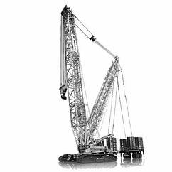 Гусеничний кран з гратчастої стрілою Superlift 3800 Terex
