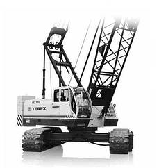 Гусеничний кран з гратчастої стрілою HC-110 Terex