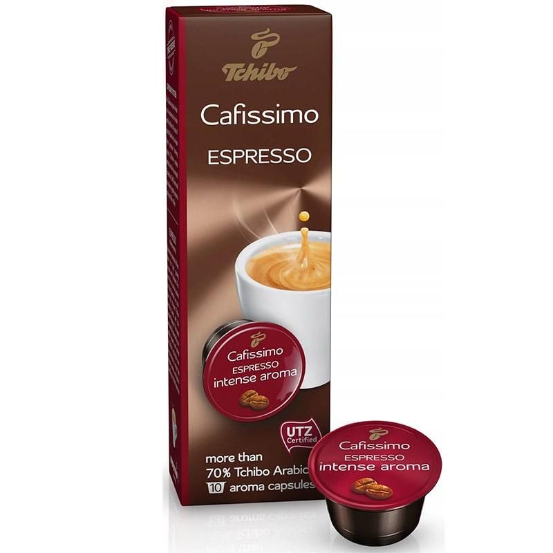 Кава в капсулах Tchibo Caffitaly Cafissimo Espresso Intense Aroma 10 шт., Німеччина