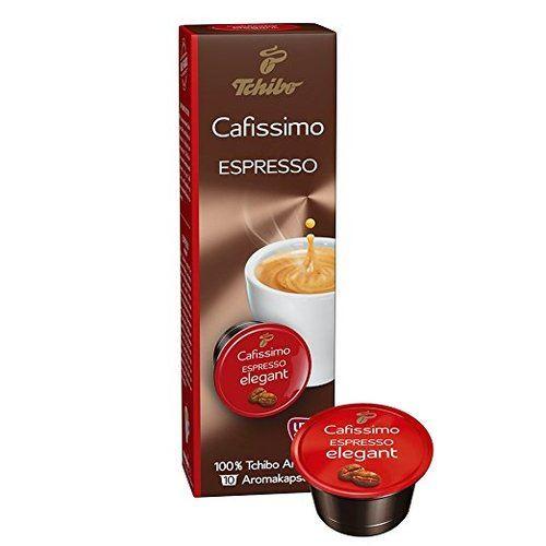 Кава в капсулах Tchibo Caffitaly Cafissimo Espresso Elegant Aroma 10 шт., Німеччина