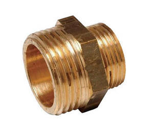 Ніпель латунний 3/4"х2" НН