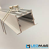 Бічна заглушка профілю для світлодіодної стрічки вбудованого 50(35)х35 мм ЛП-17, фото 10