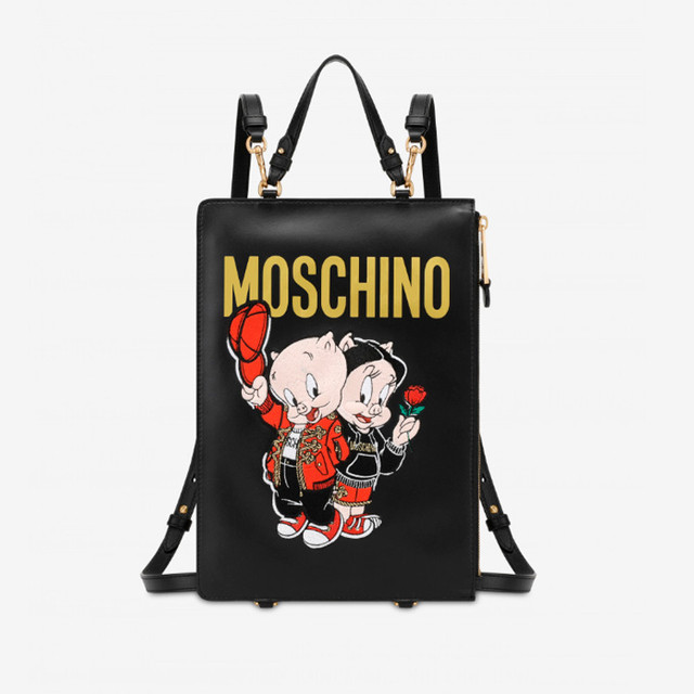 Женский рюкзак-клатч от Moschino