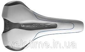 Сідло Giant Liv Contact Upright (білий-синій)