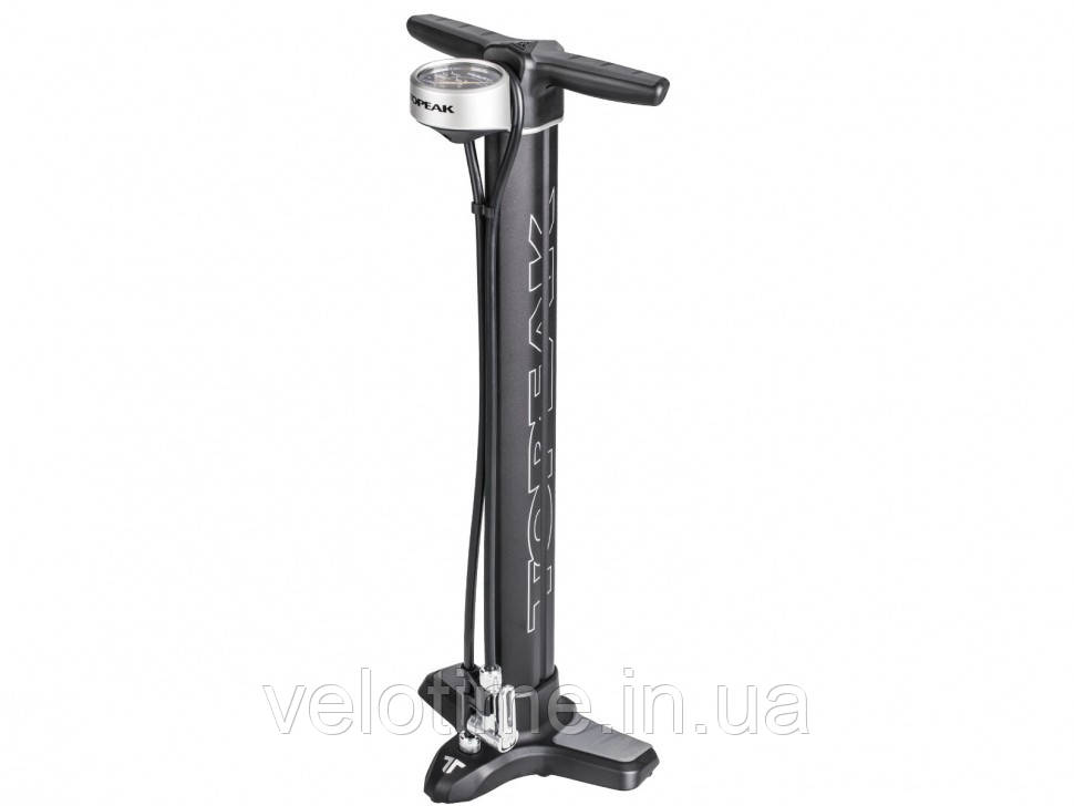 Насос підлоговий Topeak JoeBlow Twin Turbo (чорний)