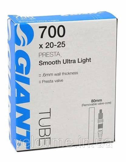 Камера Giant Ultra Light Спорт (700x20-25, 48мм)