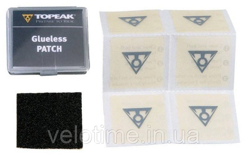 Велоаптечка Topeak Glueless Patch Kit 20 шт (20 комплектів), фото 1