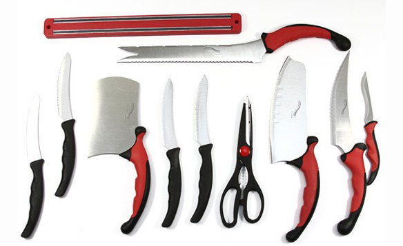 Ножи столовые Контр Про Contour Pro + ПОДАРОК рейка ножи для кухни набор ножей - фото 1 - id-p964568430