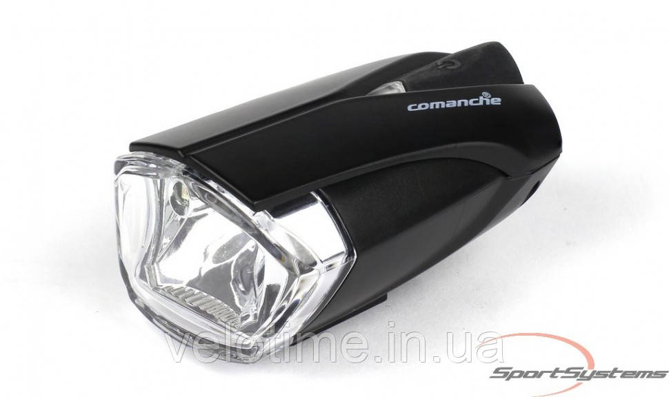 Передня фара-мигалка Comanche SENSO LIGHT (чорний), фото 1
