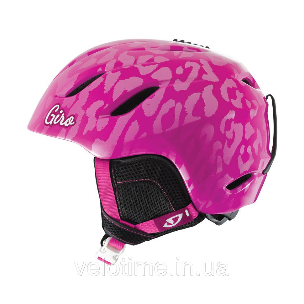 Шолом зим. Giro Nine Jr підлітковий (52-55,5 см, Magenta Leopard)