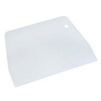 Шпатель-скребок Трапеція пластиковий 13.5х19.5х12.5 см, фото 1