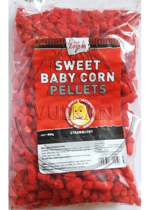 Пеллетс Carp Zoom Sweet Baby Corn Pellets Strawberry (полуниця)