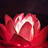 Лотос Світильник квітка Великі квіти Бра настінний Торшер Настільна лампа на жорсткому кріпленні, фото 2