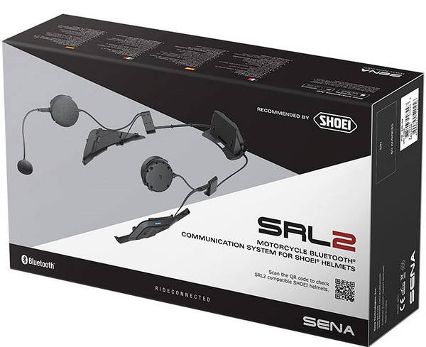 SHOEI　gt-air2　&　インカムsena　SRL2 Переговорное устройство Shoei SRL 2 для шлема GT-AIR II