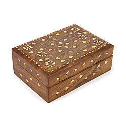 Скринька дерев'яна для прикрас WBS158