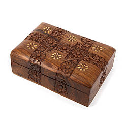 Різна дерев'яна скринька для прикрас WDS268