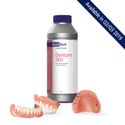 Фотополімерна смола NextDent Denture 3D+ 1кг, фото 2