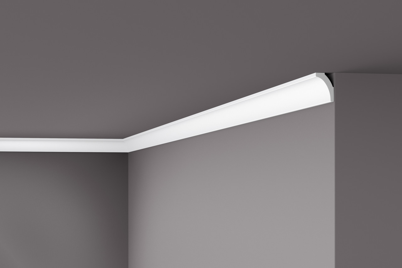 Стельовий плінтус Wallstyl WT8 (3х2)см, довжина 2м, фото 1