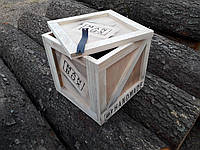 Woody box (Man box), подарочный ящик из дерева