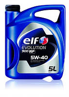 Олива моторна ELF EVOLUTION 900 NF 5W40 (ACEA A3/B4 — API SL/CF, VW 502.00/505.00, MB 229.3) 5L