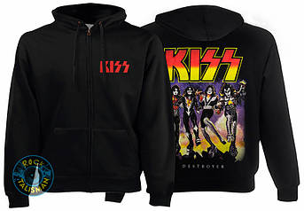 Толстовка на змійці KISS Destroyer, фото 2