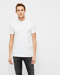 Чоловіча футболка поло біла Kington stretch від Tailored & Originalsв розмірі L
