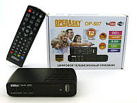 Приставка цифровая OPERASKY OP-507 эфирный тюнер DVB-Т2 ресивер