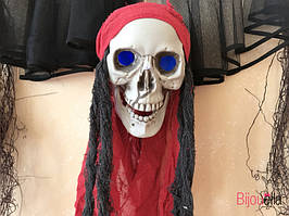 Декор на Хеллоуїн підвісний череп прикраса будинку, вечірки "підвісний череп з внутрішнім світлом"