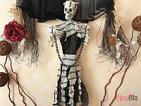 Для вечеринки подвесной заключённый на хэллоуин страшный декор аксессуар
