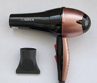 Фен профессиональный для волос NOVA 9020 мощность 2300 Вт Ионизация