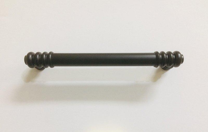 Ручка-скоба сучасна класика KB-880-128 Black, чорний матовий, 128 мм
