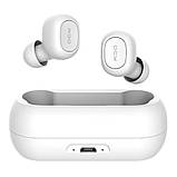 QCY T1 (QCY QS1 T1C) WHITE TWS Повністю бездротові навушники Bluetooth 5.0 гарнітура-навушники, фото 3