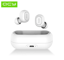 QCY T1 (QCY QS1 T1C) WHITE TWS Повністю бездротові навушники Bluetooth 5.0 гарнітура-навушники