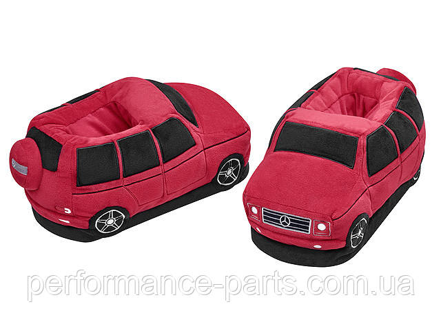 Плюшеві тапочки Mercedes-Benz Plush Slippers, Red B66953257 B66953258