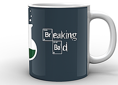 Кружка Geek Land біла Breaking Bad Усі тяжкі фан арт BB.02.023