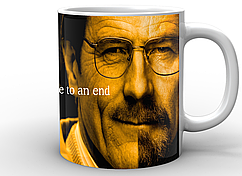 Кухоль Geek Land білий Breaking Bad У всі тяжкі обличчя BB.02.027